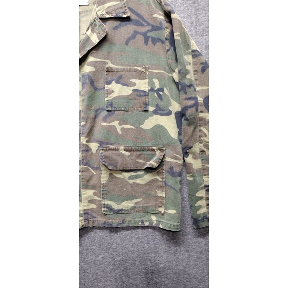 Vintage Game Winner Mens Large Hunting Jacket Wodland CamouCamouflageflage - Picture 2 of 8